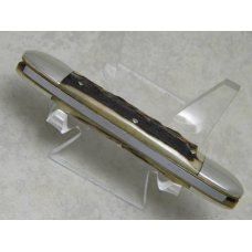 Fight'n Rooster Frank Buster Celebrated Cutlery Germany Stag Canoe Knife