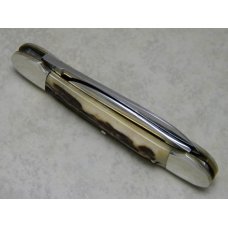 Fight'n Rooster Frank Buster Celebrated Cutlery Germany Stag Canoe Knife