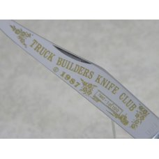 Fight'n Rooster Germany Stag "TBKC - Truck Builders Knife Club" 1 Blade Toothpick Knife c.1987 Fight'n Rooster Germany Stag "TBKC - Truck Builders Knife Club" 1 Blade Toothpick Knife c.1987