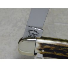 Fight'n Rooster Germany Stag "TBKC - Truck Builders Knife Club" 1 Blade Toothpick Knife c.1987 Fight'n Rooster Germany Stag "TBKC - Truck Builders Knife Club" 1 Blade Toothpick Knife c.1987