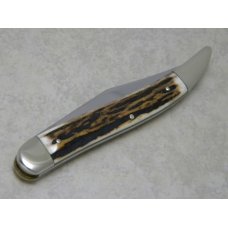 Fight'n Rooster Germany Stag "TBKC - Truck Builders Knife Club" 1 Blade Toothpick Knife c.1987 Fight'n Rooster Germany Stag "TBKC - Truck Builders Knife Club" 1 Blade Toothpick Knife c.1987