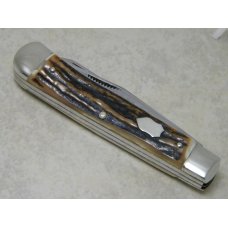 Bulldog Brand Hammer Forged Solingen Germany Pit Bulls Trademark Stag Trapper Knife Bulldog Brand Hammer Forged Solingen Germany Pit Bulls Trademark Stag Trapper Knife