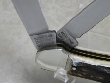 Bulldog Brand Hammer Forged Solingen Germany "Anno Domini" 2000 Stag Copperhead Knife Bulldog Brand Hammer Forged Solingen Germany "Anno Domini" 2000 Stag Copperhead Knife