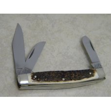 Bulldog Brand Hammer Forged Solingen Germany Stag Stockman Knife Bulldog Brand Hammer Forged Solingen Germany Stag Stockman Knife