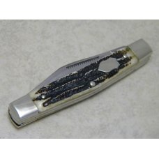 Bulldog Brand Hammer Forged Solingen Germany "Tennessee Walking Horse" Bone Stag Stockman Knife Bulldog Brand Hammer Forged Solingen Germany "Tennessee Walking Horse" Bone Stag Stockman Knife