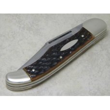 Bulldog Brand Solingen Germany Pitt Bull Trade Mark Bone LP Folding Hunter Knife 2nd Gen. c.1991 Bulldog Brand Solingen Germany Pitt Bull Trade Mark Bone LP Folding Hunter Knife 2nd Gen. c.1991