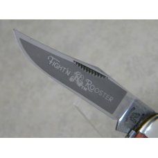 Fight'n Rooster Frank Buster Celebrated Cutlery Germany Red Bone Sowbelly Jack Knife w/Accorn Shield Fight'n Rooster Frank Buster Celebrated Cutlery Germany Red Bone Sowbelly Jack Knife w/Accorn Shield