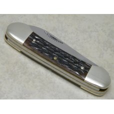 Bulldog Brand Solingen Germany Pit Bull Trade Mark Bone Canoe Knife c.1996 Bulldog Brand Solingen Germany Pit Bull Trade Mark Bone Canoe Knife c.1996