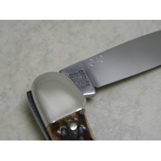 Battle Axe Brand Shouse & Hardin Germany Bone "Royal Flush" Mini Canoe Knife
