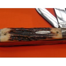 Vintage Ka-Bar (Fat Cigar Jack) Pocket Knife (Model # 1190) with Nice Stag Handles -NOS Vintage Ka-Bar (Fat Cigar Jack) Pocket Knife (Model # 1190) with Nice Stag Handles -NOS