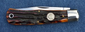 Queen #3 Mountain Man - ACSB Handles - 2009 - D2 Steel - 4.5"