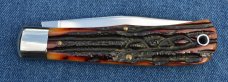 Queen #3 Mountain Man - ACSB Handles - 2009 - D2 Steel - 4.5" Queen #3 Mountain Man - ACSB Handles - 2009 - D2 Steel - 4.5"