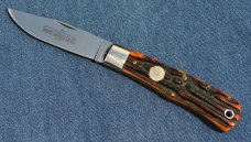 Queen #3 Mountain Man - ACSB Handles - 2009 - D2 Steel - 4.5" Queen #3 Mountain Man - ACSB Handles - 2009 - D2 Steel - 4.5"