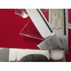 1981 Pearl Handle Fight"N Rooster 2 Blade  Barlow 