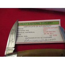 Great Eastern Tidioute Cutlery Smooth Rams Horn Pattern # 620211 one of 25 Great Eastern Tidioute Cutlery Smooth Rams Horn Pattern # 620211 one of 25