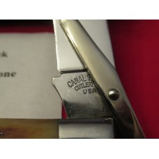 Canal Street Cutlery Amber Stag Swing Guard 2005