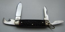 Boker Unofficial Scout With Brown Bone Covers 3 5/8 Boker Unofficial Scout With Brown Bone Covers 3 5/8