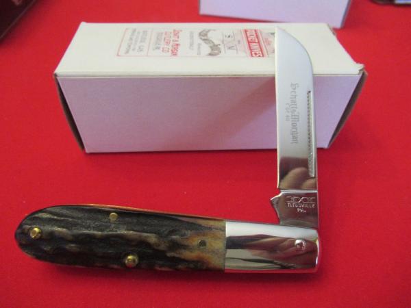 Shatt & Morgan Stag Handle Barlow Birdseye Pins Shatt & Morgan Stag Handle Barlow Birdseye Pins