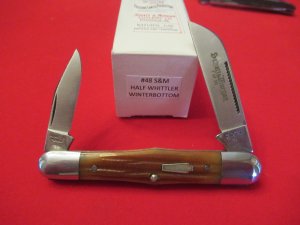 Schatt & Morgan Winter Bottom Bone Half Whittler Pattern # 48