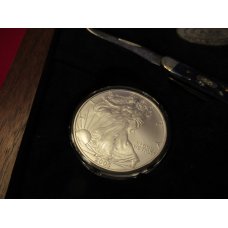 2005 W.R.Case & Sons Cutlery Co. Silver Eagle Commemorative  Tooth Pick