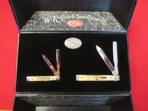 Case XX  Stag Handle  Doctors Knife Set with Carring Case