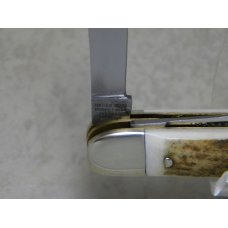 Bulldog Brand Hammer Forged Solingen Germany Pit Bulls Trade Mark Stag Congress Knife c.2004 Bulldog Brand Hammer Forged Solingen Germany Pit Bulls Trade Mark Stag Congress Knife c.2004