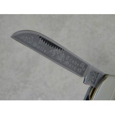 Bulldog Brand Hammer Forged Solingen Germany Pit Bulls Trade Mark Stag Large Congress Knife c.2004