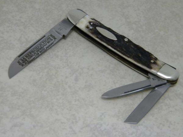 Kissing Crane Robt Klaas Solingen Germany Stag "Reproduction Circa 1895" No. 5 Whittler Knife Kissing Crane Robt Klaas Solingen Germany Stag "Reproduction Circa 1895" No. 5 Whittler Knife