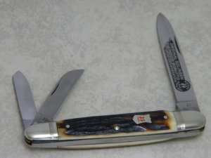 Kissing Crane Robt Klass Solingen Germany Stag 3235 XVIII Anglo Saxon Whittler Knife c.1979