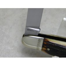 Kissing Crane Robt Klass Solingen Germany Stag 3235 XVIII Anglo Saxon Whittler Knife c.1979 Kissing Crane Robt Klass Solingen Germany Stag 3235 XVIII Anglo Saxon Whittler Knife c.1979