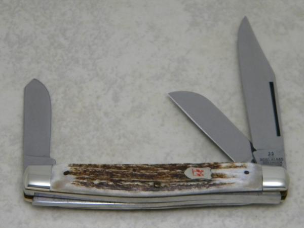 Kissing Crane Robt Klaas Solingen Germany Stag No. 30 Large Stockman Knife Kissing Crane Robt Klaas Solingen Germany Stag No. 30 Large Stockman Knife