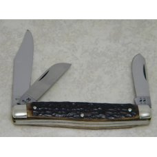 Kissing Crane Robt Klaas Solingen Germany Bone 1239 XIX Large Stockman Knife c.1980 Kissing Crane Robt Klaas Solingen Germany Bone 1239 XIX Large Stockman Knife c.1980
