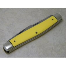 Kissing Crane Robt Klaas Solingen Germany Yellow No. 31 Large Stockman Knife