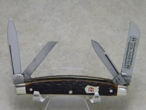Kissing Crane Robt Klaas Solingen Germany Bone 1749 XVIII Congress Knife c.1979