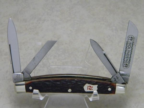Kissing Crane Robt Klaas Solingen Germany Bone 1749 XVIII Congress Knife c.1979 Kissing Crane Robt Klaas Solingen Germany Bone 1749 XVIII Congress Knife c.1979
