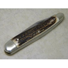 Kissing Crane Germany Stag 1135 XVII "Golden Circle Knife Club" Whittler Knife c.1978 Kissing Crane Germany Stag 1135 XVII "Golden Circle Knife Club" Whittler Knife c.1978