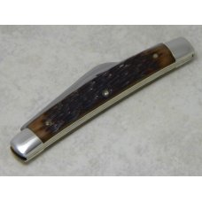 Queen USA #15 Rogers Bone Half Congress Knife "Q" Tang Stamp No Etch c.1930's to 1950's Queen USA #15 Rogers Bone Half Congress Knife "Q" Tang Stamp No Etch c.1930's to 1950's