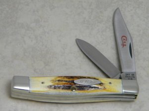 Case XX Stainless USA 2 Dot (1978) Stag 52032 SSP Red Etch Jack Knife