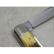 Case XX Stainless USA 2 Dot (1978) Stag 52032 SSP Red Etch Jack Knife
