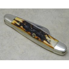 Case XX Stainless USA 2 Dot (1978) Stag 5347 HP SSP Red Etch Stockman Knife Case XX Stainless USA 2 Dot (1978) Stag 5347 HP SSP Red Etch Stockman Knife