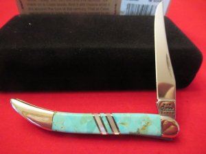 Case XX Texas Toothpick  Turquoise   Pattern # EX10096 SS 