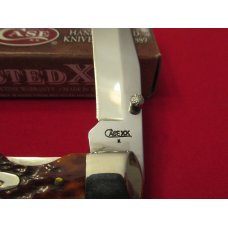 Case XX Chestnut Bone Trapper Lock Pattern 6154 L CV Case XX Chestnut Bone Trapper Lock Pattern 6154 L CV