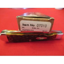 Case XX Chestnut Bone Trapper Lock Pattern 6154 L CV Case XX Chestnut Bone Trapper Lock Pattern 6154 L CV