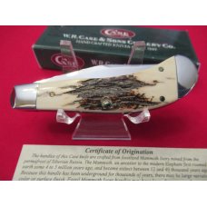 Case XX Fossilized Mammoth Ivory Saddle Horn  Pattern # TB12110 SS