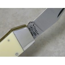 Case XX SS USA 9 Dot (1981) Smooth White Texas Lockhorn Double Lockback Knife Case XX SS USA 9 Dot (1981) Smooth White Texas Lockhorn Double Lockback Knife