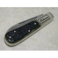 Bulldog Brand Solingen Germany 1986 Green Bone Bright Leaf Florida Tobacco Barlow Knife