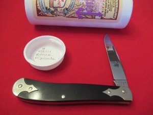 Great Eastern Cutlery Black Micarta Northfield UN-X-LD  Templar Pattern # 488111