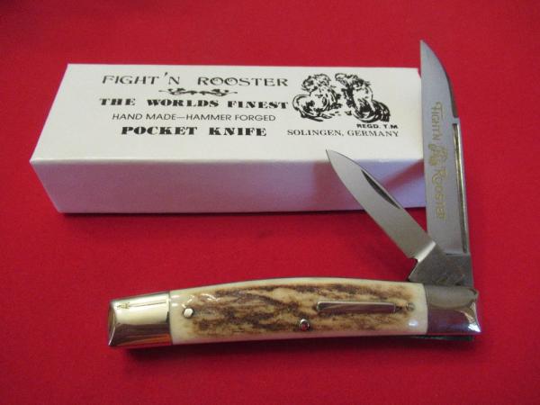  Fight'N Rooster Stag Handle Swayback Jack 