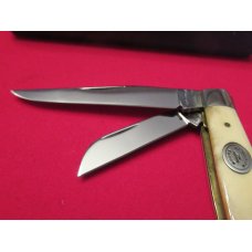 Moore Maker Inc. Smoth Natural Bone Stockman Handle Pattern # 5300