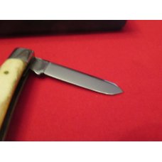 Moore Maker Inc. Smoth Natural Bone Stockman Handle Pattern # 5300